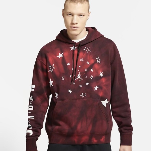 Nike Air Jordan Legacy AJ6 Stars Jumpman Hoodie Mens Small - Picture 5 of 6